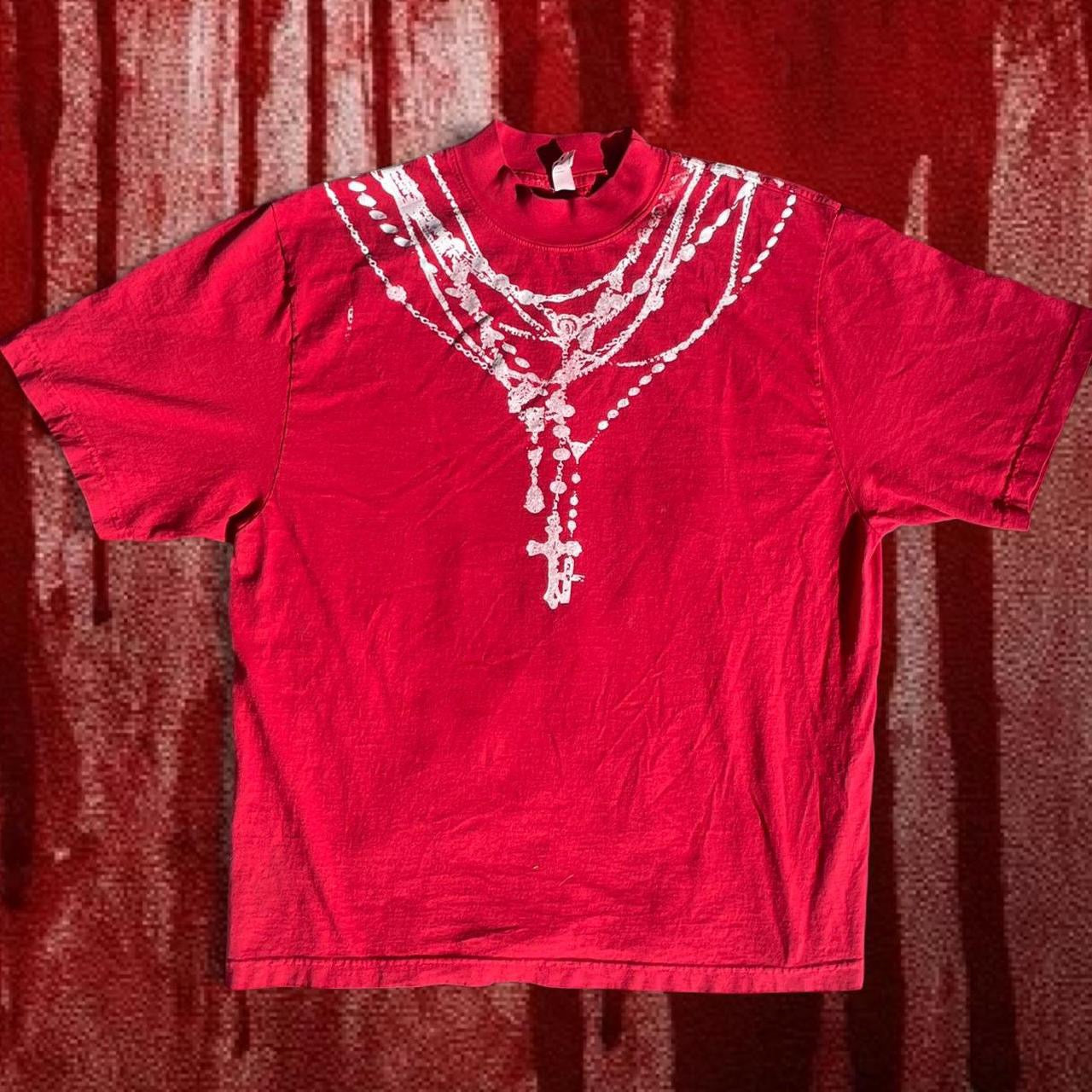 MOCKNECK ROSARY TSHIRT